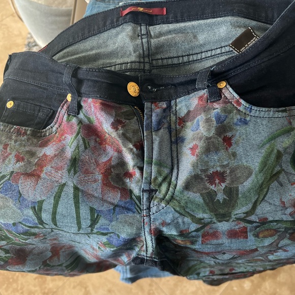 Color is beautiful worn 2 only skinny jeans 7’s - Picture 4 of 5